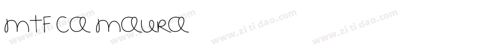 MTF Ca Maura字体转换